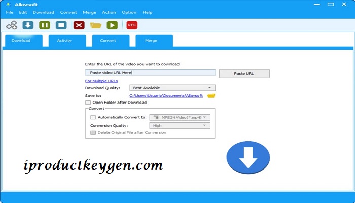 Allavsoft Video Downloader Converter License Key